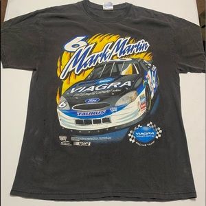 Vintage NASCAR Mark Martin Tshirt